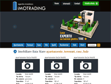 Tablet Screenshot of imotrading.ro